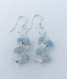 Blue Lace Agate Earrings £35