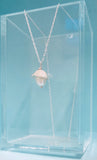 Pearl Acorn Necklace