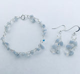 Blue Lace Agate Earrings £35