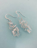 Moonstone Crochet Drop Earrings