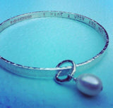 Personalised Message Bangle