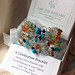 Celebration Birthstone Silver Wire Crochet Cuff