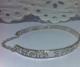 Personalised Message Bangle