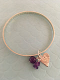 Personalised Message Bangle