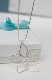 Silver Flower Pendant