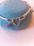 Linked By Love Personalised Silver Bracelet