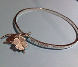 Personalised Message Bangle