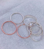 7. Saturday Workshop - Stacking Rings 22nd  February 2025 10am -3pm